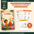 Frustration Tolerance Workbook for Kids - 36 printable pages, instant download, print unlimited