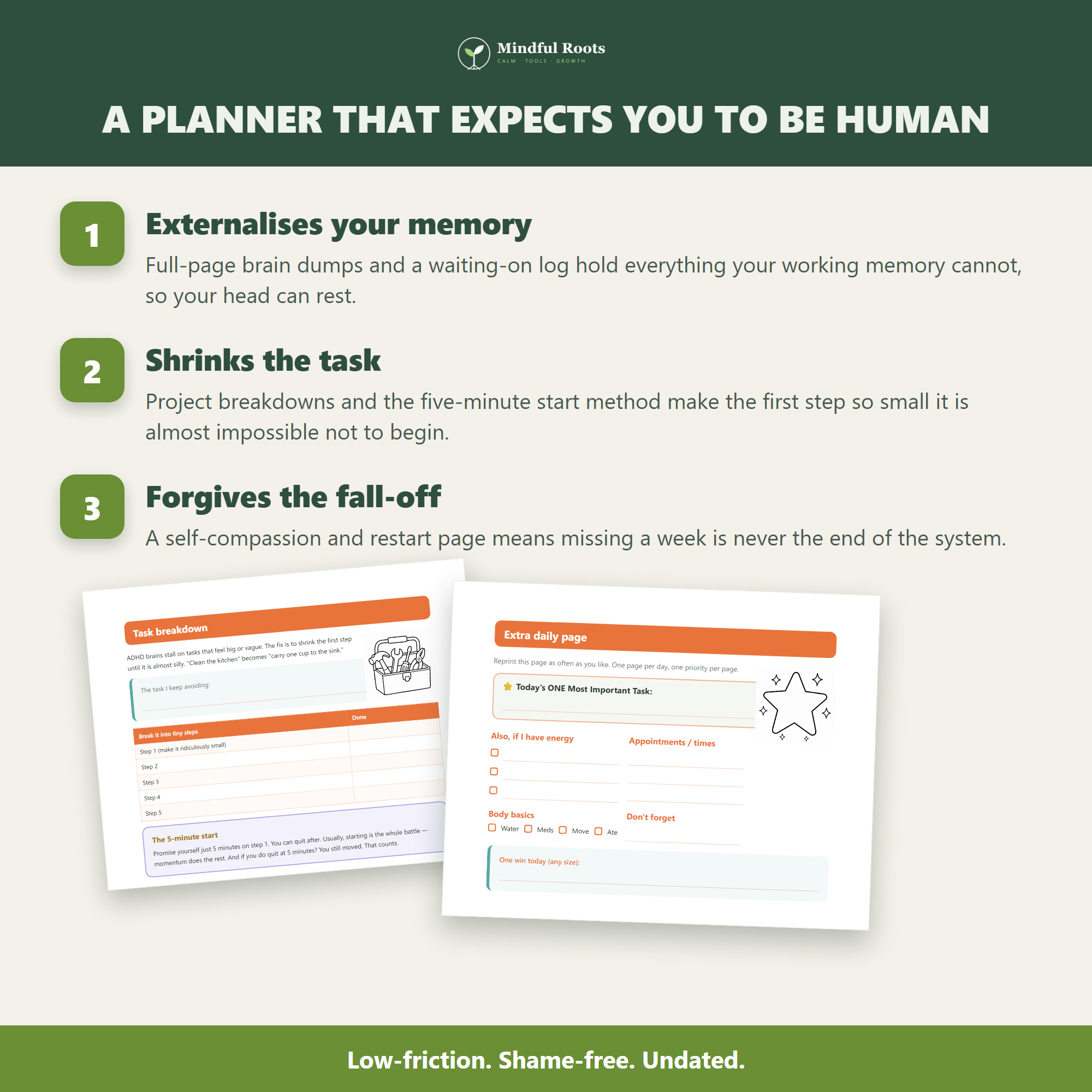 Why this planner works