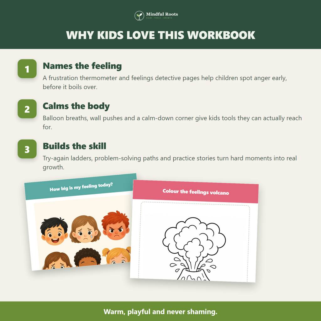Benefits of the Frustration Tolerance Workbook for Kids